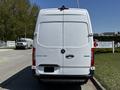A 2022 Mercedes-Benz Sprinter van viewed from the rear showing the white body and logo with the model name Sprinter prominently displayed