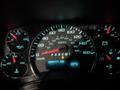 Dashboard of a 2017 Chevrolet Express showing speedometer fuel gauge and odometer reading 34477 km with a temperature indicator displaying 10°C