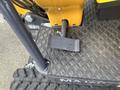 Close-up of the foot pedal attachment on a 2024 AGT Mini Excavator showcasing the textured surface and connecting hardware