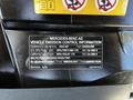 2022 Mercedes-Benz Sprinter vehicle emission control information label detailing compliance with EPA standards and specifications