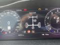 Dashboard display of a 2020 Land Rover Range Rover Sport showing speedometer odometer and off-road driving mode indicator