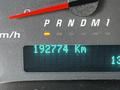 Dashboard of a 2015 Chevrolet Express displaying the speedometer and odometer reading 192774 kilometers