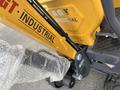 A 2024 AGT Mini Excavator with a yellow body and industrial branding is shown featuring hydraulic lines and components wrapped in bubble wrap