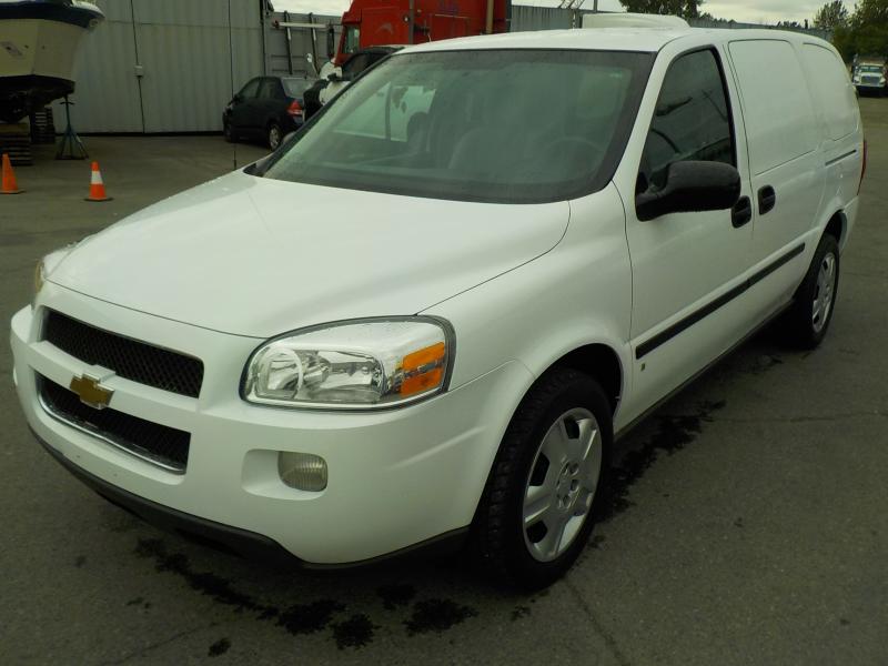 chevy uplander cargo van