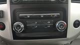 Controls and buttons for the air conditioning and heating system in a 2016 Nissan Frontier