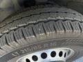 Close-up of a tire on a 2022 Mercedes-Benz Sprinter showing detailed tread patterns and sidewall information