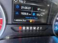 Dashboard display of a 2019 Ford F-350 SD showing trip information including time distance fuel consumption and total kilometers driven