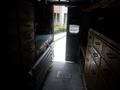 Interior view of a 2007 Morgan Olson Workhorse W42 with storage drawers and a side door open