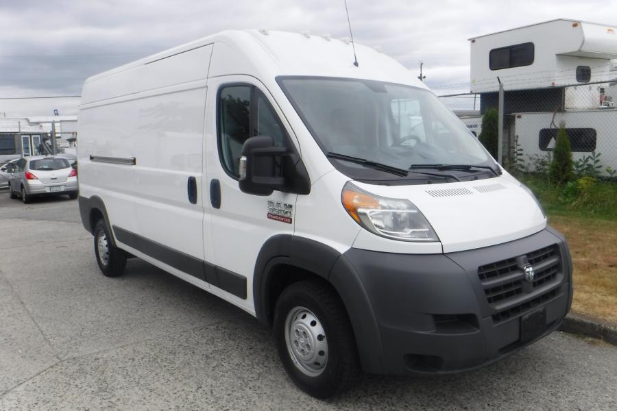 2014 RAM Promaster 3500 Diesel Cargo Van High Roof Tradesman 159-in. WB ...