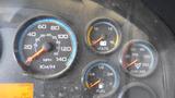 Dashboard of a 2014 International 3000 displaying gauges for speed fuel volts and air pressure