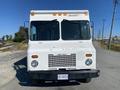 A white 2006 Workhorse W42 delivery truck with a front grille featuring horizontal vents and large windshield windows