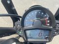 Close-up of the dashboard of a 2020 Kawasaki Vulcan S motorcycle displaying speedometer and odometer readings