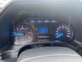 Dashboard of a 2017 Ford F-550 showing speedometer and fuel level indicators