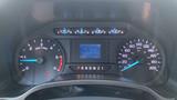 Dashboard of a 2019 Ford F-550 showing speedometer fuel gauge and warning indicators