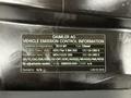 2019 Mercedes-Benz Sprinter with a focus on vehicle emission control information and specifications displayed on a label