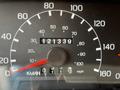 Speedometer of a 2008 Ford F-750 displaying a mileage of 121339 kilometers and a speed indicator with a red needle pointing just above 40 kmh